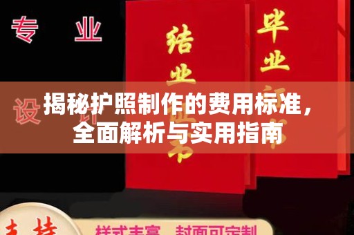 枣庄揭秘护照制作的费用标准，全面解析与实用指南