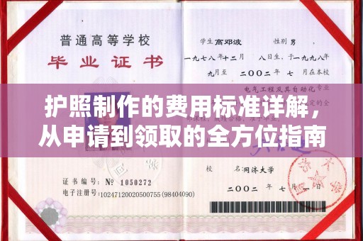 枣庄护照制作的费用标准详解，从申请到领取的全方位指南