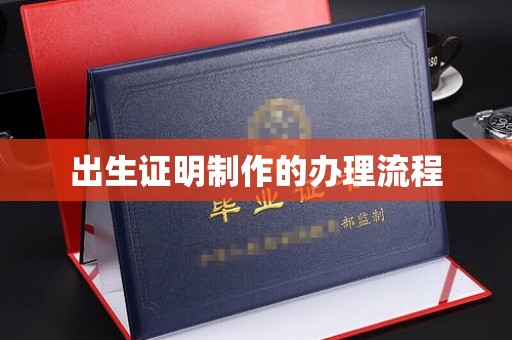 枣庄出生证明制作的办理流程