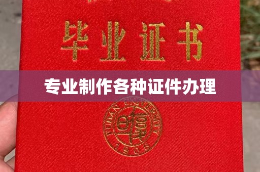 枣庄专业制作各种证件办理